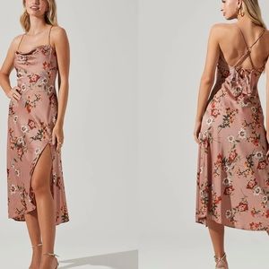 ASTR the label Gaia floral print dress (perfect for wedding guests)